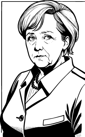 Angela Merkel Portrait