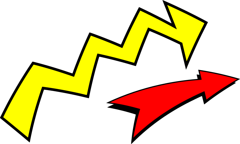 Bright Directional Arrows