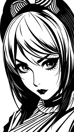 Brown-Eyed Woman Portrait