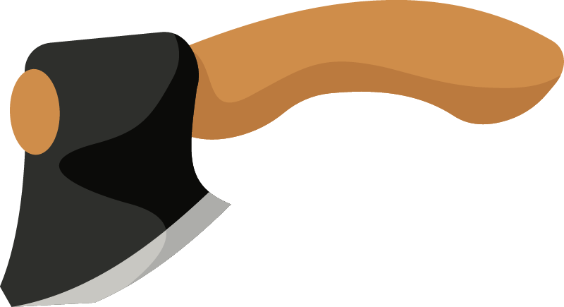 Cartoon Hatchet Icon