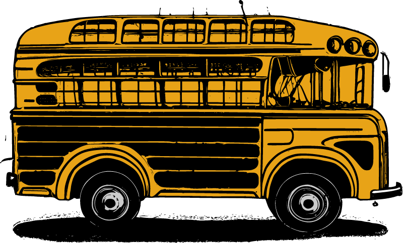 Classic Yellow School Bus