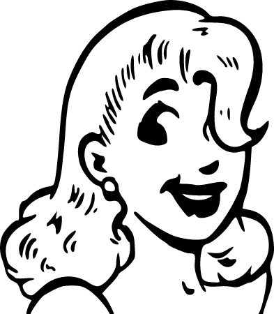 Female Cartoon Head
