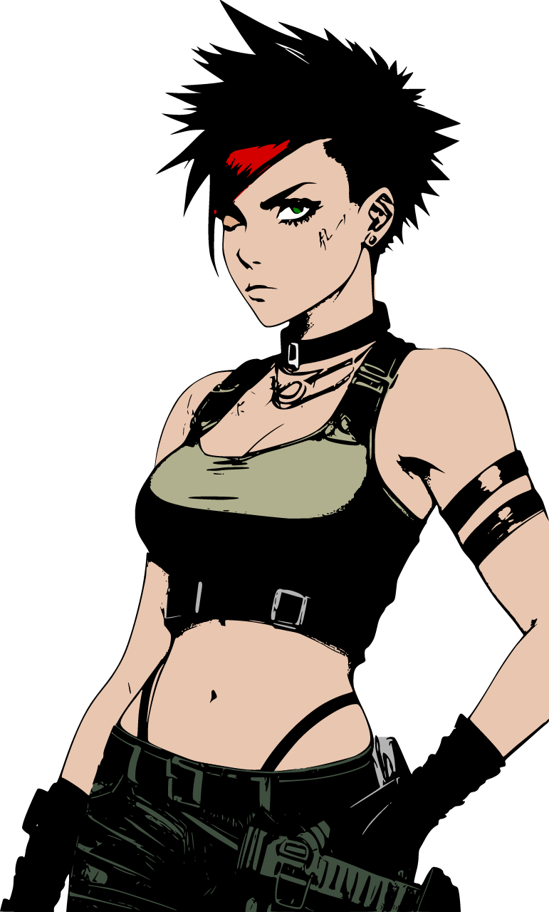 Fierce Wasteland Warrior