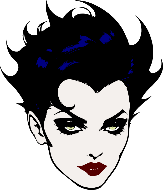 Gothic Woman’s Face