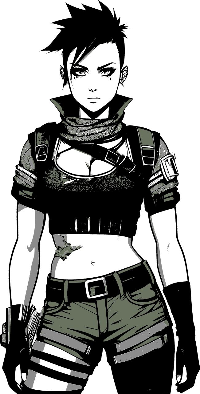 Gritty Wasteland Survivor