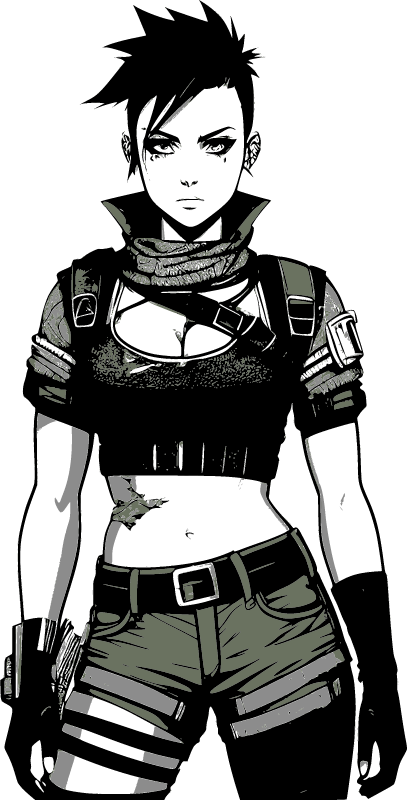 Gritty Wasteland Survivor