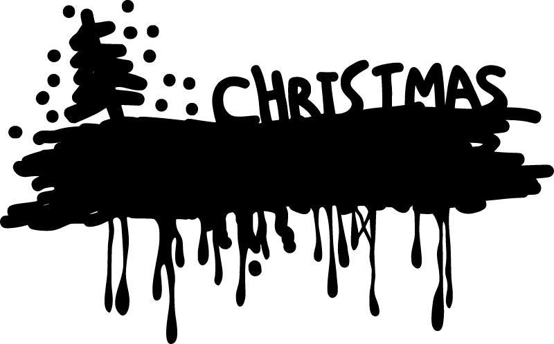 Grunge Christmas Banner