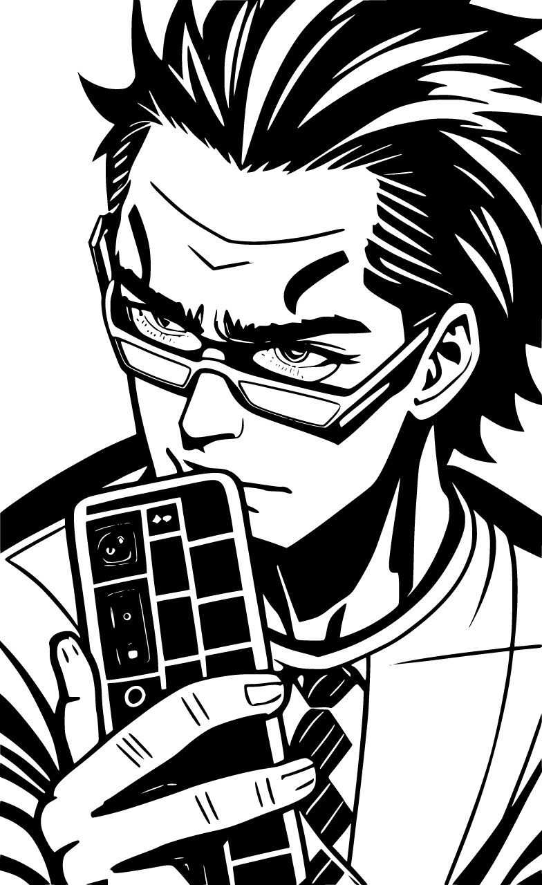 Man with Smartphone