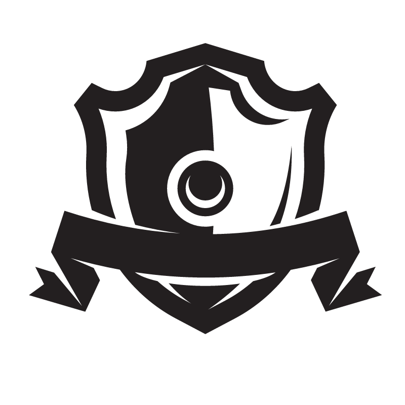 Monochrome Shield Emblem