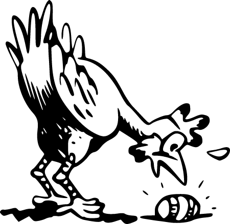 Mother Hen with Egg