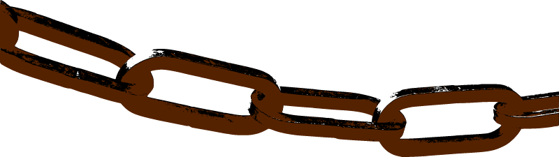 Sagging Metal Chain