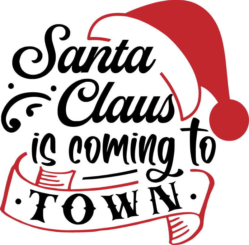 Santa Claus Holiday Text