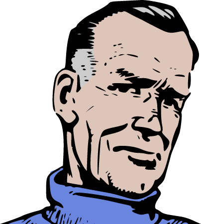 Stylish Man in Turtleneck