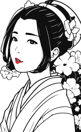 Traditional Japanese Woman
