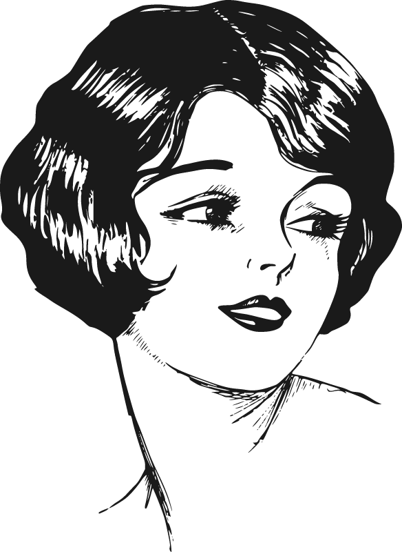 Vintage Lady Portrait