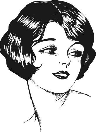 Vintage Lady Portrait