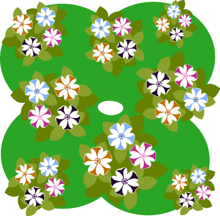 Detailed Flower Drawing