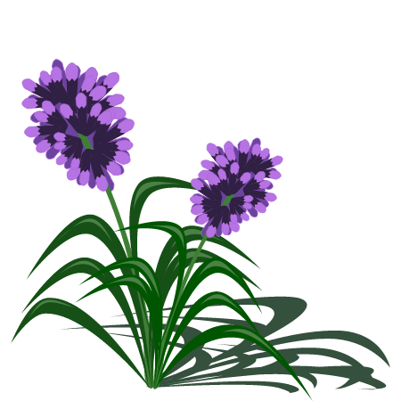 Seasonal Purple Flower