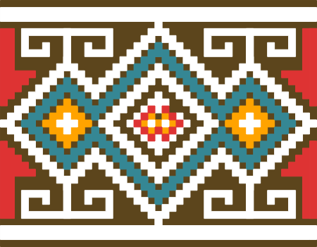 Inca Geometric Textile 