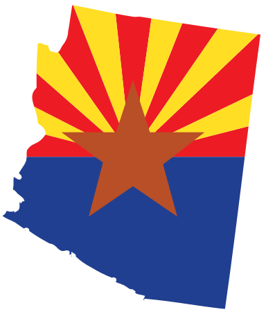 Arizona State Outline