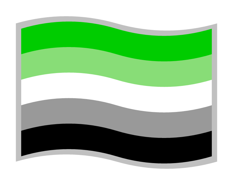 Aromantic Pride Flag