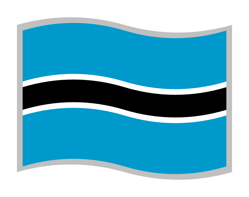 Botswana Flag (Light Blue)