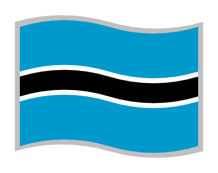 Botswana Flag (Light Blue)