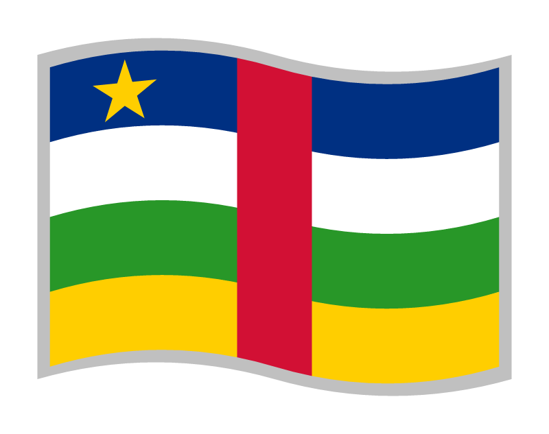 Central African Republic Flag