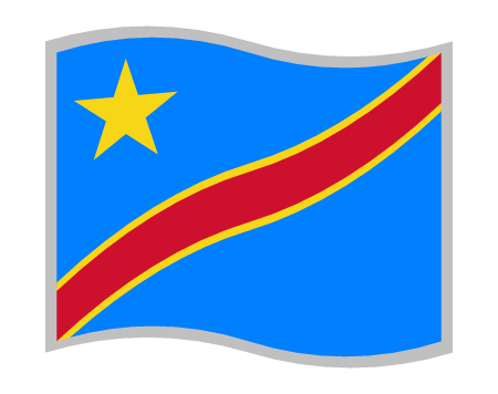 Democratic Republic of Congo Flag