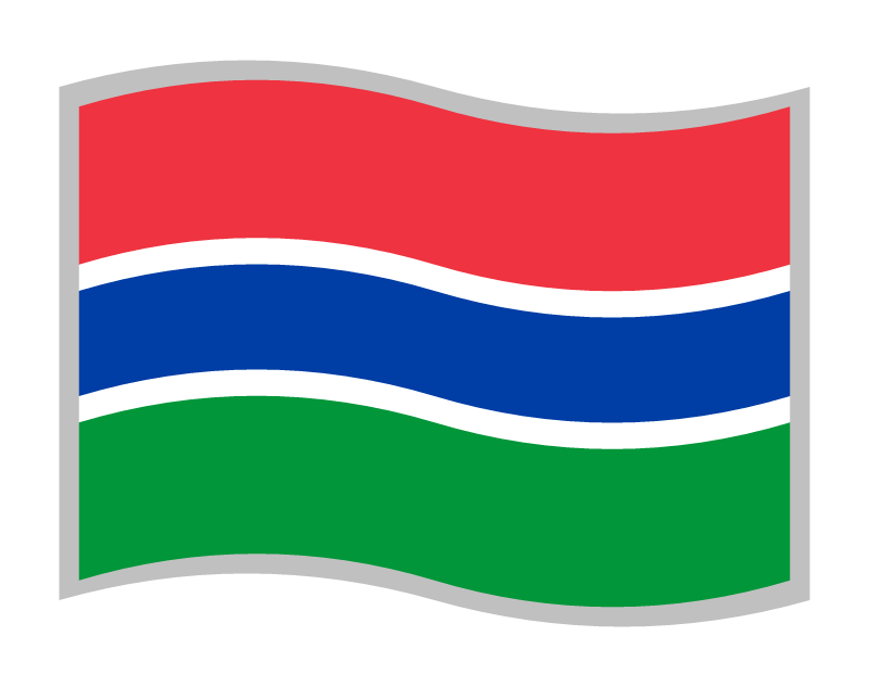 Gambia National Flag