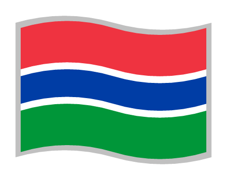 Gambia National Flag