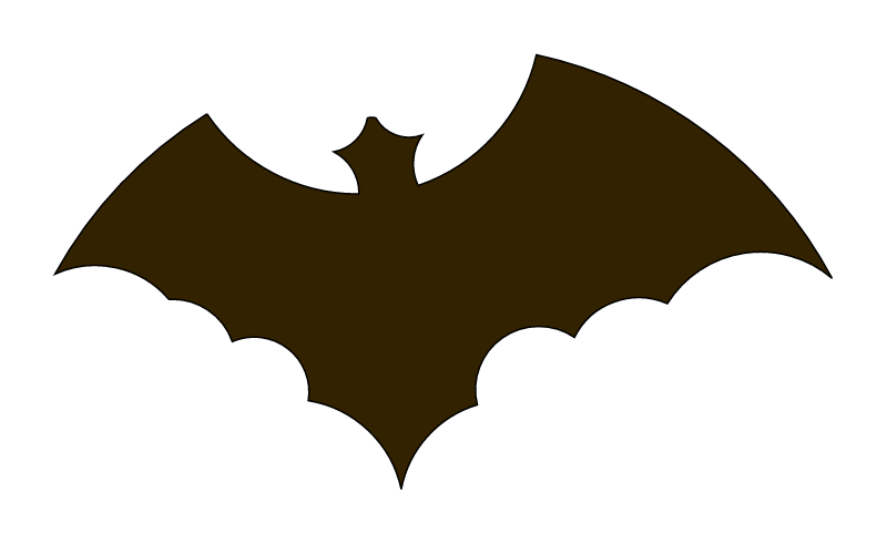 Minimalist Bat Symbol