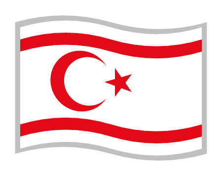 Turkish Republic of Northern Cyprus Flag