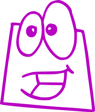 Funny happy face