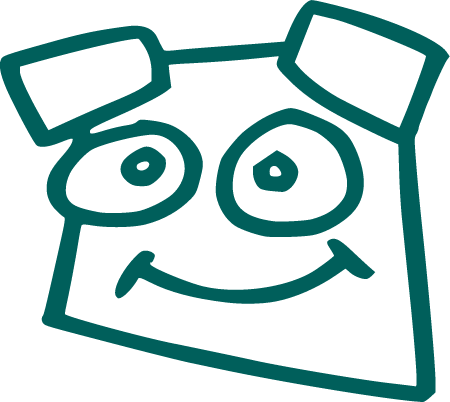 Funny happy face
