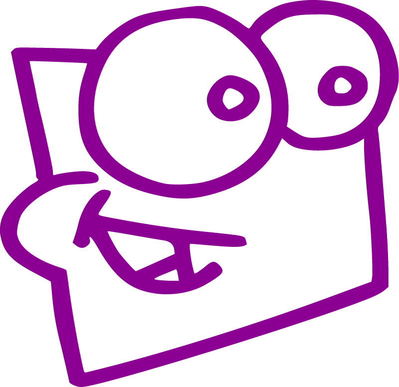 Funny happy face