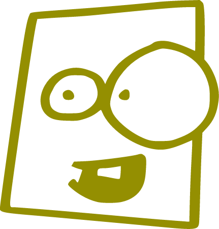 Funny happy face