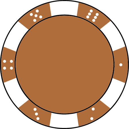 Copper Poker Chip
