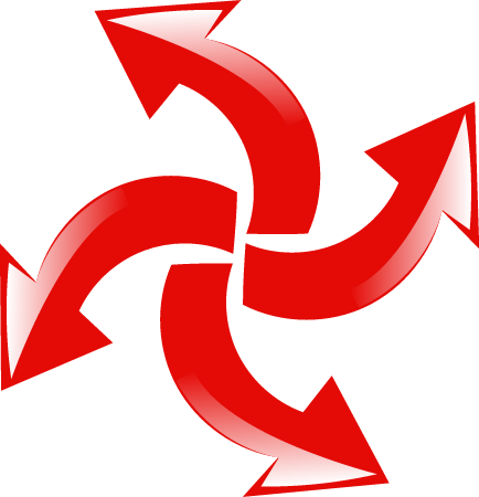 Glossy Arrows Icon