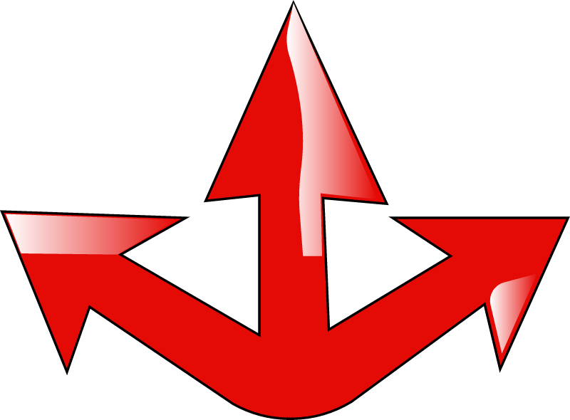 Glossy Arrows Icon