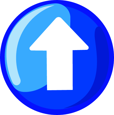 Glossy Arrow Icon