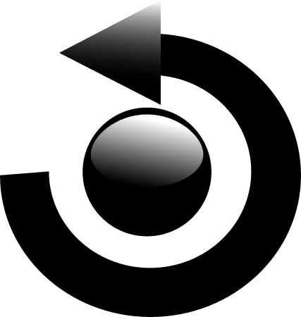Glossy Arrow Icon