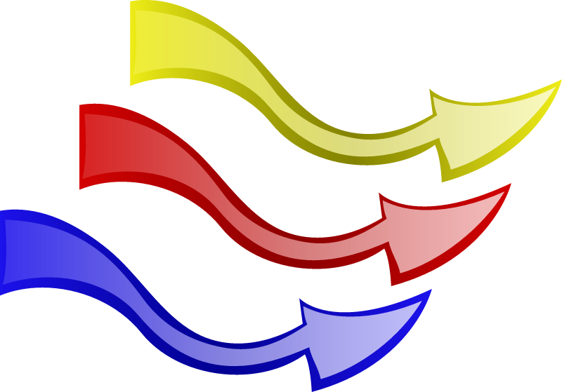 Glossy Arrows Icon
