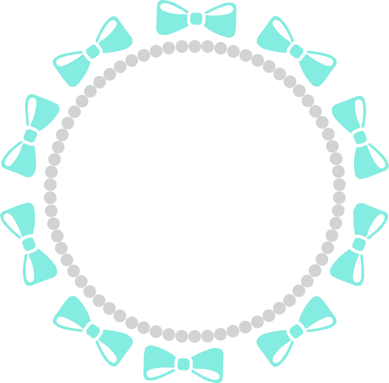 Round Frame With Bow