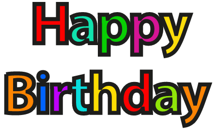 Happy Birthday Text 