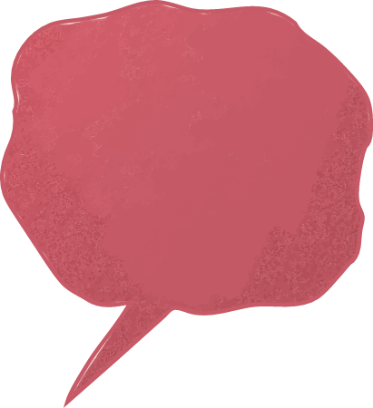 Glossy Cartoon Speech Bubble