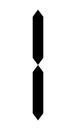 Digital clock number 1