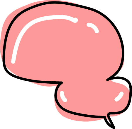 Doodle speech bubble