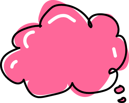 Doodle speech bubble