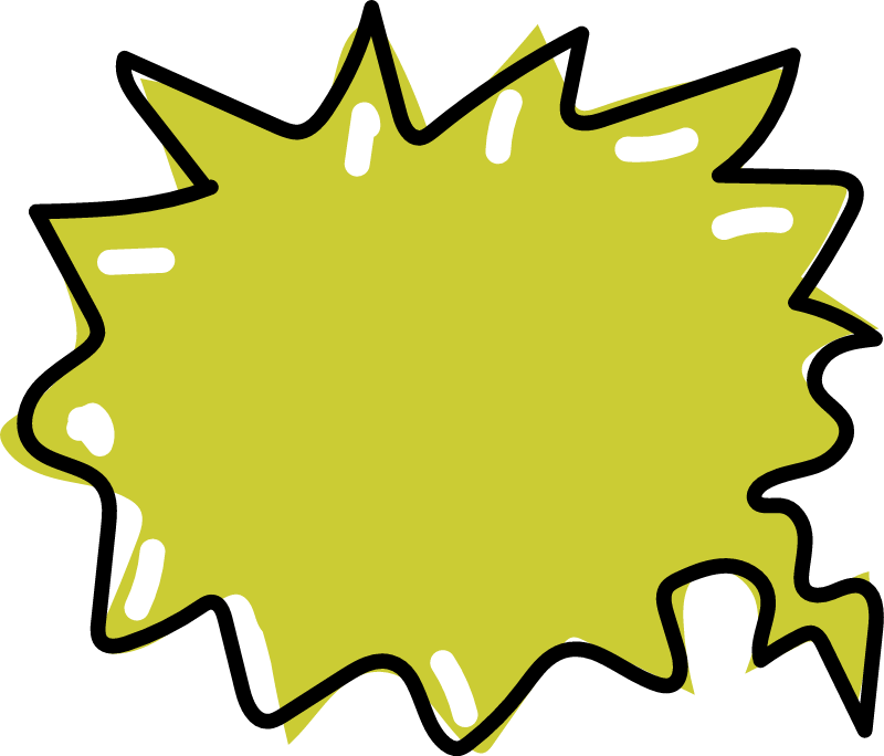 Doodle speech bubble